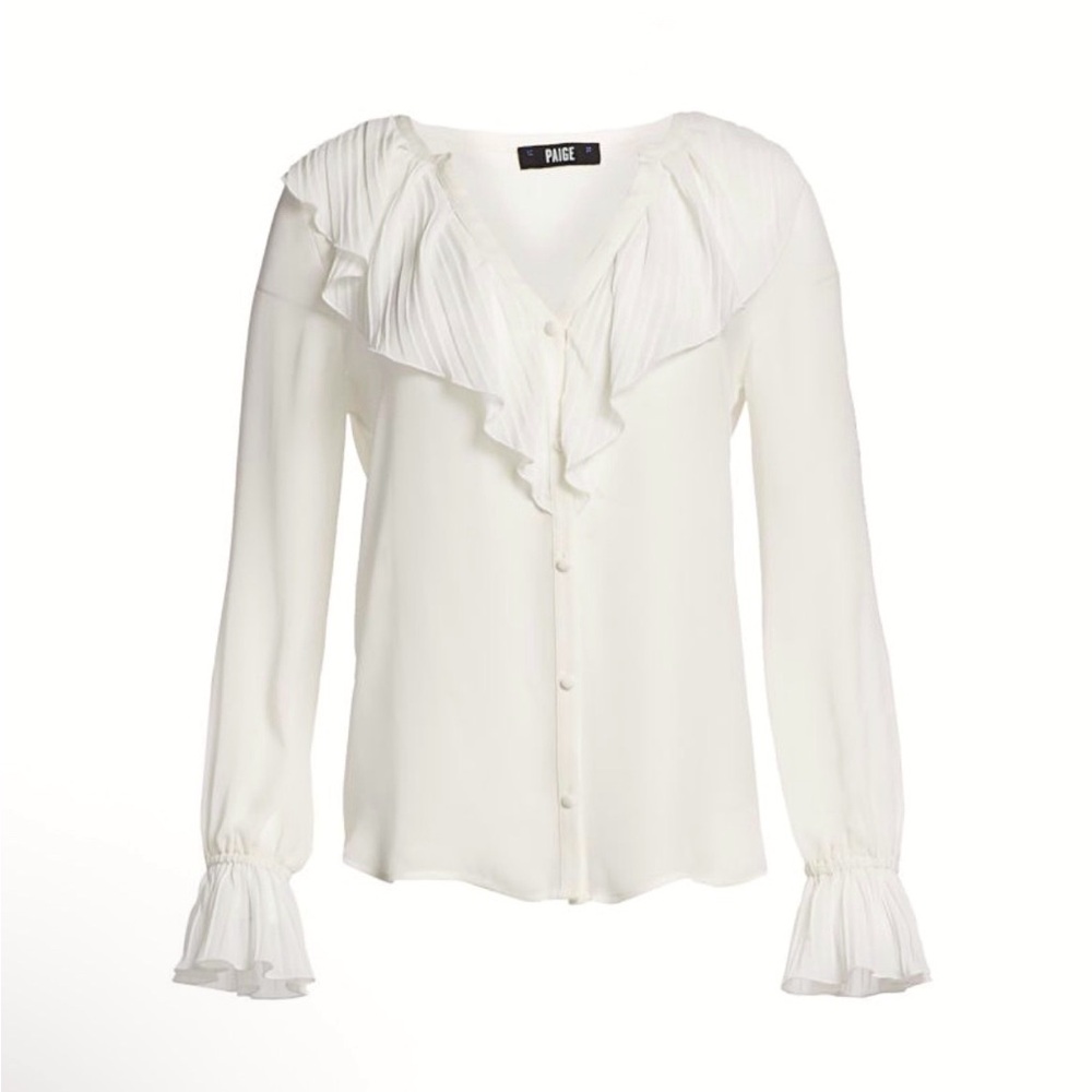 Paige Silk Blouse - Picture 2 of 9